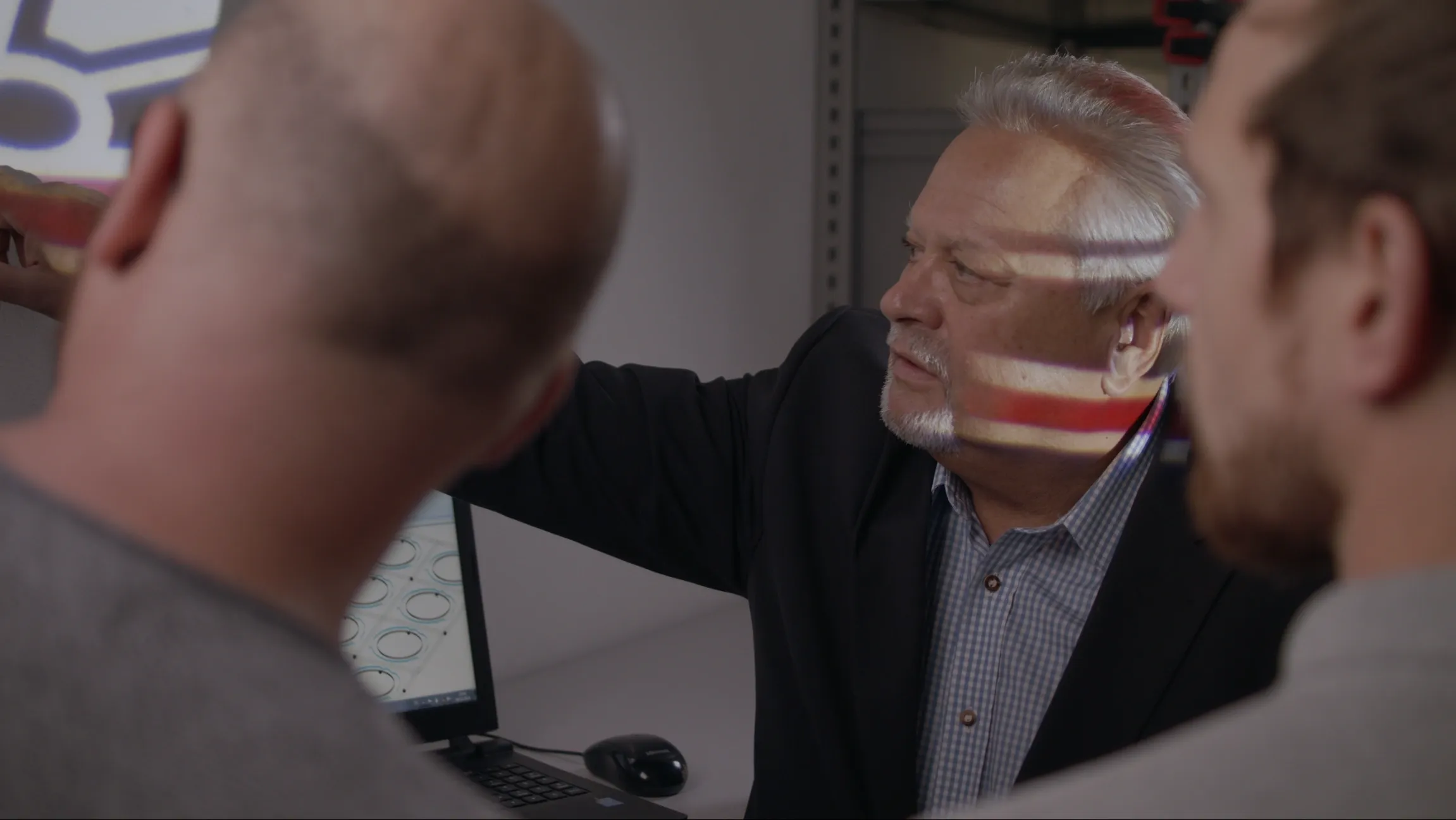 Interactive magnetic image