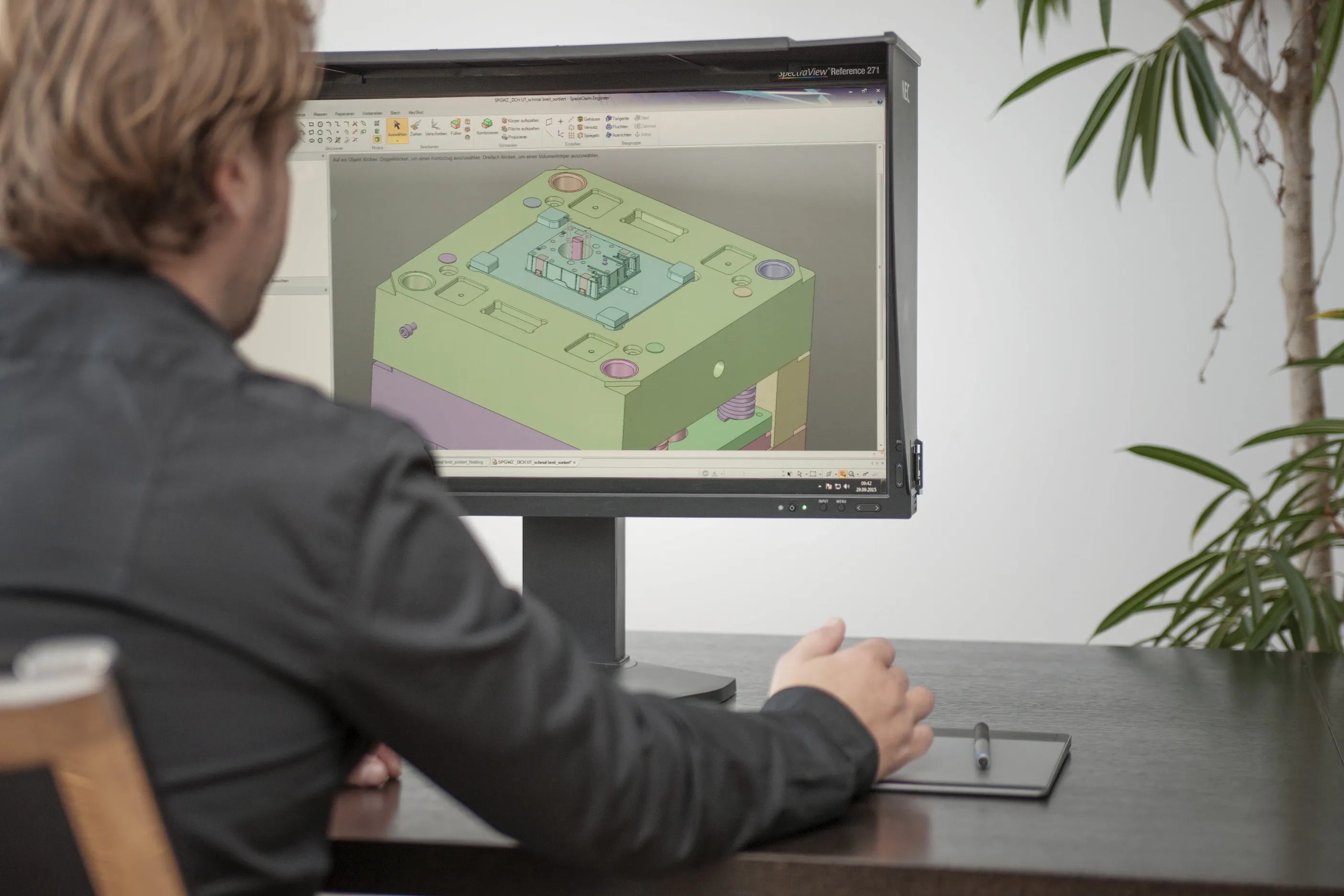 Interactive magnetic image