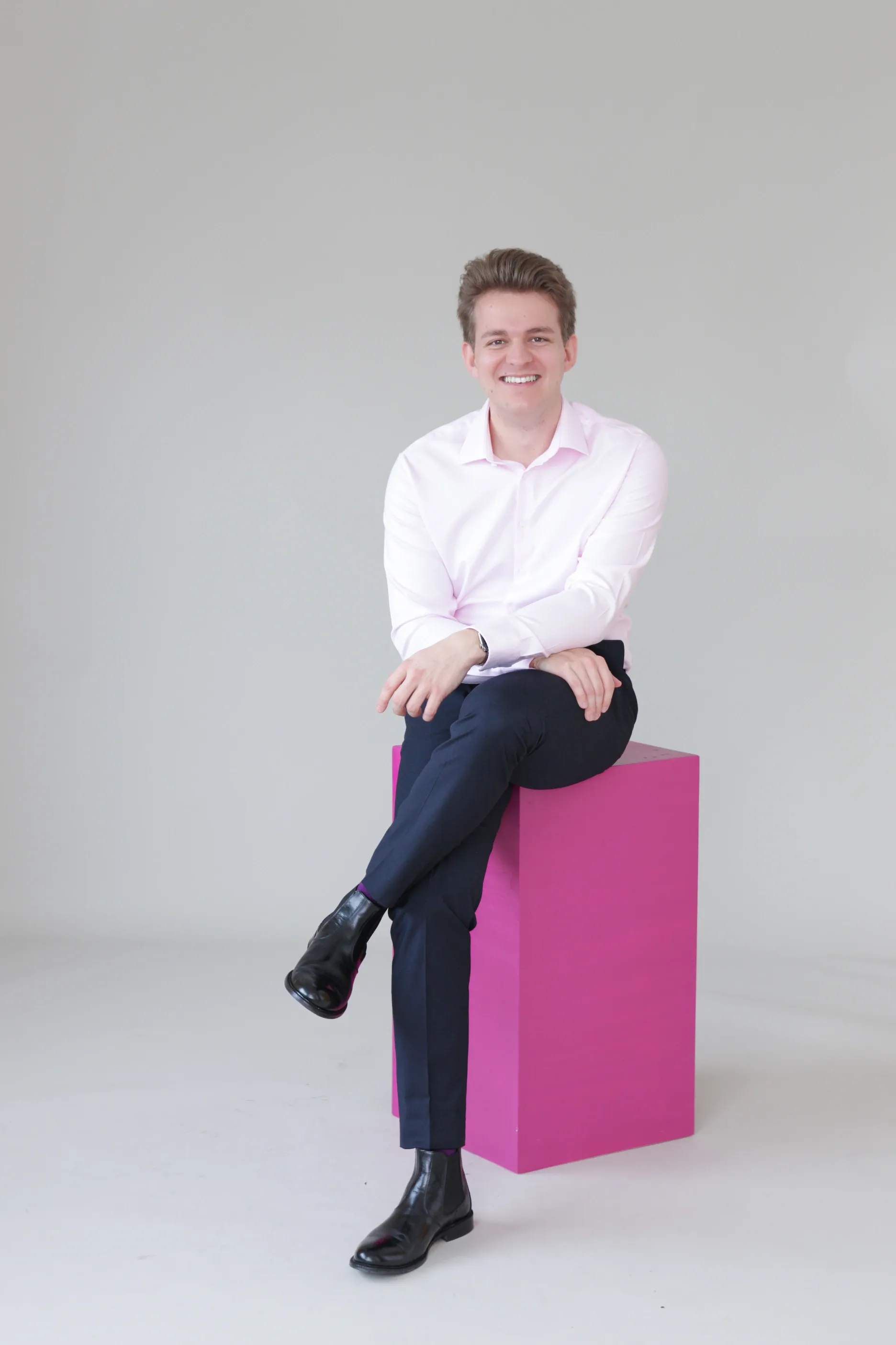 Ernstes Bild von Anton