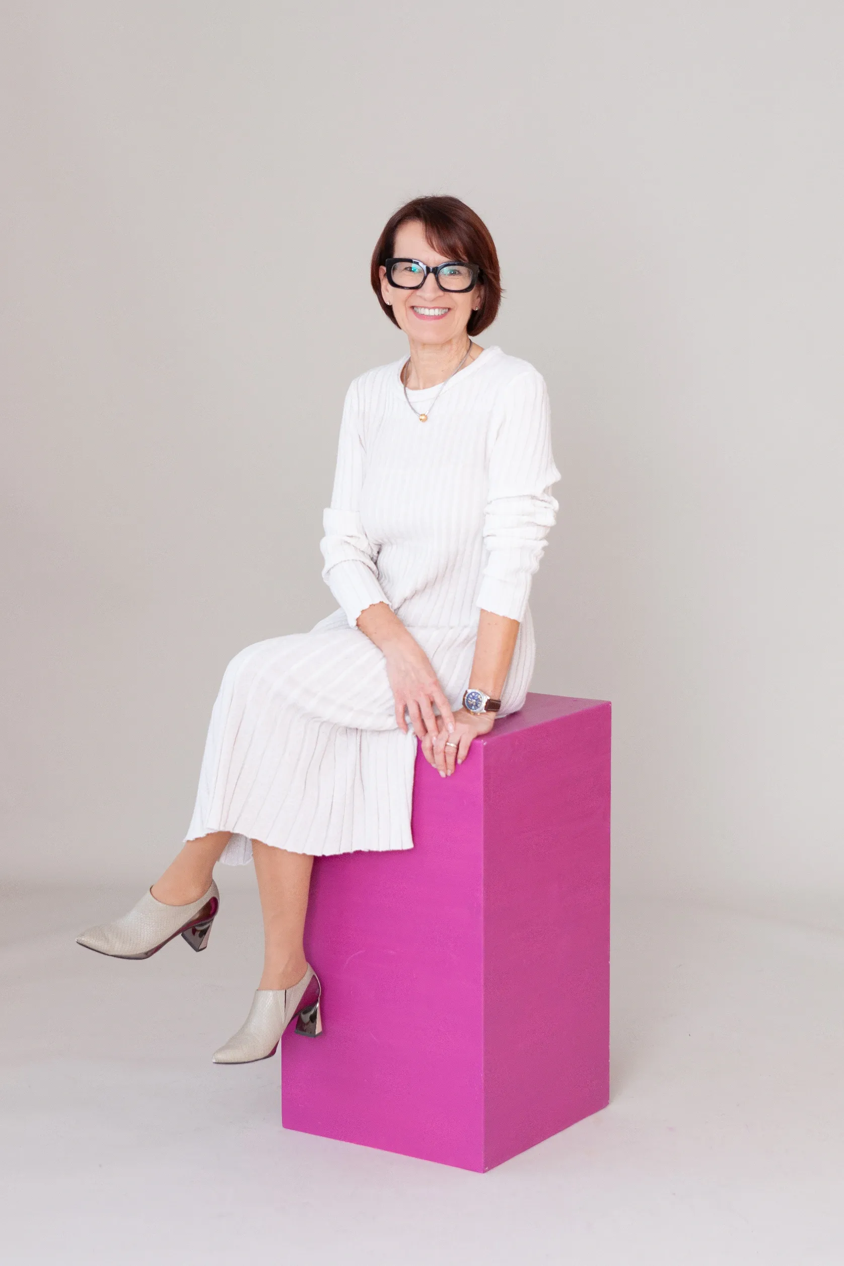 Ernstes Bild von Christine